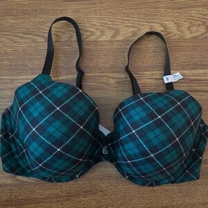 Victoria's Secret Plaid Push-Up Bra